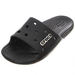 CROCS-Classic Crocs Slide Black Sandals