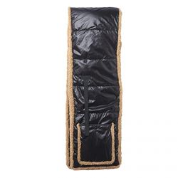 Ugg-Fabric and Sherpa Puffer Black Scarf-UGA20043-BLK