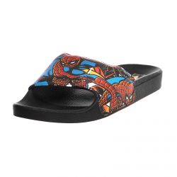 Vans-Mens Spiderman / Black Slide-On Slides-V004KI9H7
