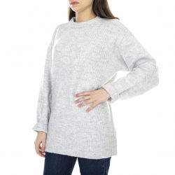 Cheap Monday-Womens Device Grey Melange Sweater-589588W-202