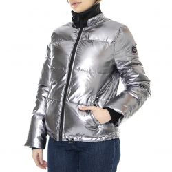 Ugg-Womens Izzie Silver Metallic / Black Jacket-UGC1105651-SLVM