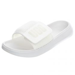 Ugg-La Light Slide Sandals - White - Sandali Donna Bianchi -UGSLALSLWH1107911W