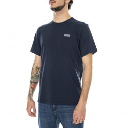 BARBOUR INTERNATIONAL-Mens Essential Small Logo Navy Crew-Neck T-Shirt-MTS0555-NY91-SS22