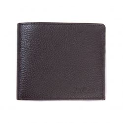 Barbour-Amble Leather Billfold Wallet Dark Brown - Portafogli Marrone-222MMLG0007-BR711