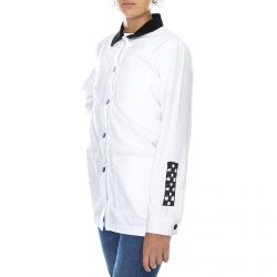 Vans-Make Me Your Own Drill Chore Coat - White - Giacca Invernale Donna Bianca-VN0A4V42WHT1