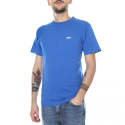 Vans-Mens Left Chest Logo Royal Blue T-Shirt-VN0A3CZERYB1