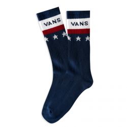 Vans-Victory Crew Socks - Dress Blues - Calzini Blu (6.5 - 9)-VN0A4MPZLKZ1