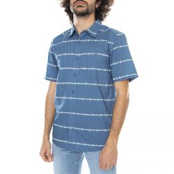 Patagonia-Mens Go To Shirt - Blue - Camicia Maniche Corte Uomo Multicolore-52691-HPGB