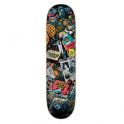 Santa Cruz-Stranger Things Season 1 x Santa Cruz - Tavola da Skateboard Nera / Multicolore