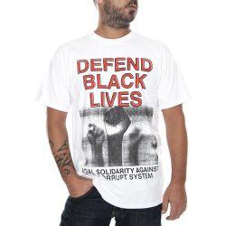 Obey-Mens Defend Black Lives White T-shirt -165262722-WHT