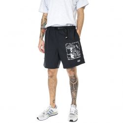 Obey-Mans Easy No Time Black Shorts-172120083-BLK