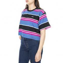 Obey-Womens Pembroke Box Tee Multicoloured Crewneck T-Shirt-231080132-BKM