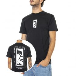 Obey-Obey Power & Equality Classic Tee Black - Maglietta Girocollo Uomo Nera-165263172-BLK