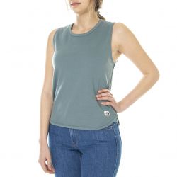 The North Face-Womens Heritage Goblin Blue Tank Top-NF0A55GOA9L1