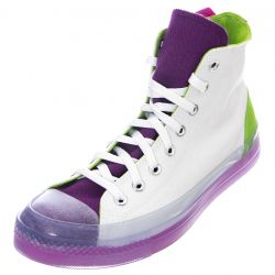Converse-Chuck Taylor All Star CX Shoes - White / Bold Wasabi / Night Violet - Scarpe Stringate Profilo Alto Uomo Multicolore-170833C-134