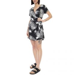 Hurley-Womens Waimea Black Palm Dress -CU8203-024