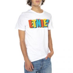 Etnies-Tiled T-Shirt - White - Maglietta Girocollo Uomo Bianca-4130003851-100