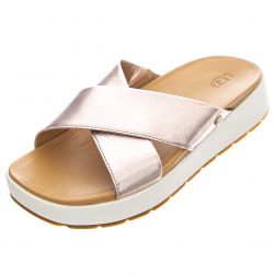 Ugg-Womens Emily Rose Gold Metallic Sandals-UGSEMILYRGMT1119743W