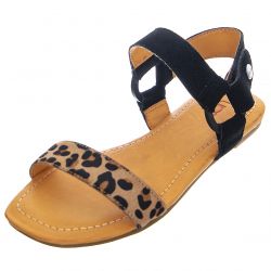 Ugg-Womens Rynell Leopard Sandals -UGSRYNLBKT1118470W