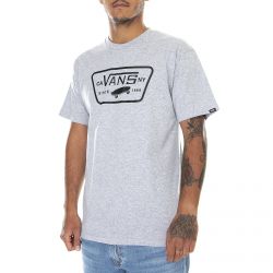 Vans-Mens Full Patch Athletic Heather T-Shirt-VN000QN8ATH1