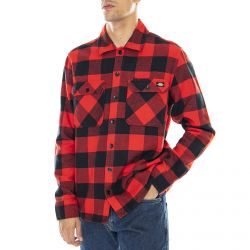 Dickies-New Sacramento Red / Multi Shirt-DK0A4XDZRDX1