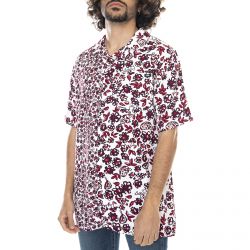 Vans-Mens Macro Dazed Short-Sleeve Floral Shirt-VN0A5465Z6C1