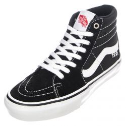Vans-Mens Skate SK8-Hi Shoes - Black / White - Scarpe Stringate Profilo Alto Uomo Nere-VN0A5FCCY281