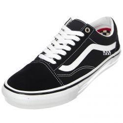 Vans-Mens Skate Old Skool Shoes - Black / White - Scarpe Stringate Profilo Basso Uomo Nere-VN0A5FCBY281