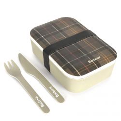 Barbour-Bamboo Tartan Lunch Box & Cuttlery-UAC0243-TN11-FW21