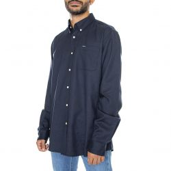 Barbour-Mens Cleadale Tailored Shirt Navy-222MMSH5232-NY91