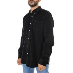 Barbour-Ramsey Tailored Shirt Black - Camicia Uomo Nera-222MMSH5001-BK31