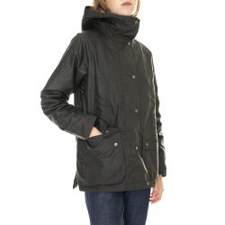 Barbour-Arley Wax Olive - Giacca Invernale Donna Marrone-222MLWX1260-OL71