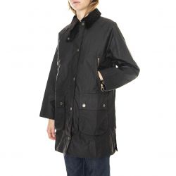 Barbour-Lyness Wax Rustic - Giacca Invernale Donna Marrone-222MLWX1263-RU91