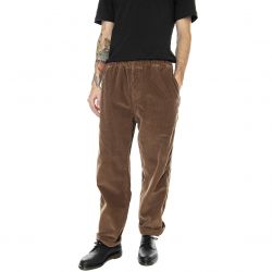 Stussy-Mens Corduroy Relaxed Brown Pants-ST116528