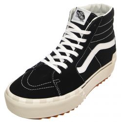 Vans-UA SK8-Hi Stacked - Scarpe Stringate Profilo Alto Donna Nere-VN0A4BTW5ZN1