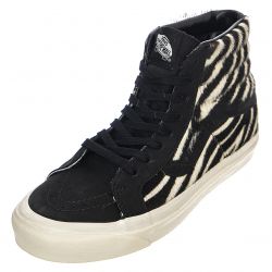 Vans-UA SK8-Hi 38 DX Black Zebra Lace-Up High-Profile Shoes-VN0A38GF4ZD1
