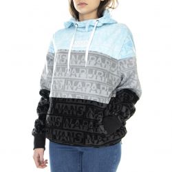Vans-Womens Vans x Napapijri Multicoloured Hooded Sweatshirt-VN0A53WWBLK1