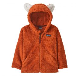 Patagonia-Baby Furry Friends Hoody Sandhill Rust Jacket-61155-SARU
