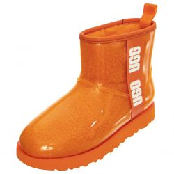 Ugg-Womens Classic Clear Mini Orange Soda Ankle Boots-UGSCLCLEMOGS1113190W