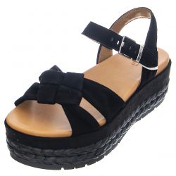 Ugg-Womens Neusch Black Sandals-UGSNEUSBLKS1125026W