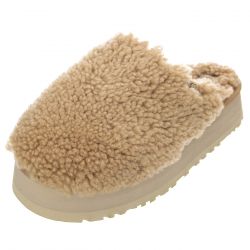Ugg-Maxy Curly Platrom Sand Sandals-W-1133171