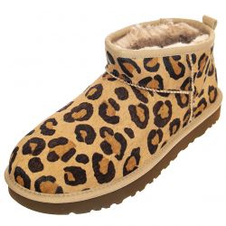 Ugg-Womens Classic Ultra Mini Spotty Natural Boots-UGSCLUMSNAT1134523W