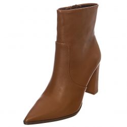 Steve Madden-Womens Negotiate Cognac Leather Boots-SMSNEGOTIATE-COG