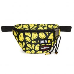 Eastpak-Springer Smiley Stretch Yellow Waist Pack-EK000074U121