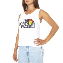 The North Face-Womens Pride Tnf White Tanktop-NF0A5JAJFN41
