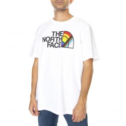 The North Face-Mens Pride White T-Shirt-NF0A5J9HFN41