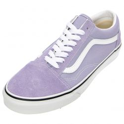 Vans-Mens UA Old Skool Tapered Languid Lavender / True White Lace-Up Low-Profile Shoes-VN0A5KRFARO1