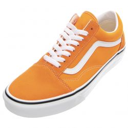 Vans-Mens UA Old Skool Orange Tiger / True White Lace-Up Shoes-VN0A5KRFAVM1