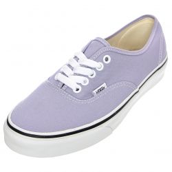 Vans-Mens UA Authentic Languid Lavender / True White Lace-Up Low-Profile Shoes-VN0A5KRDARO1