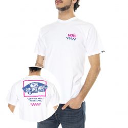 Vans-Mens Sketchy Past White T-Shirt-VN0A7PLVWHT1